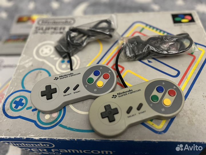 Nintendo Super Famicom snes с документами