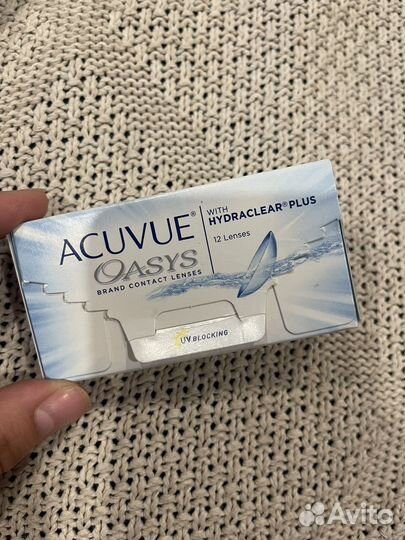 Линзы acuvue oasys -2.5