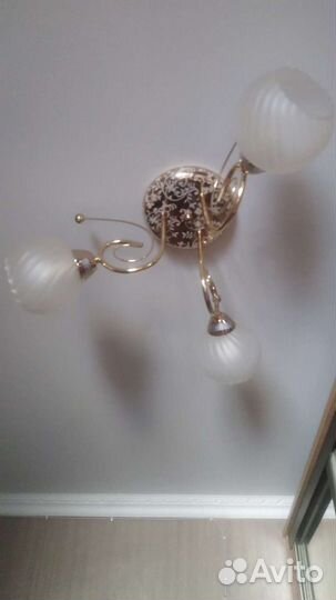 Люстра потолочная для кухни бу