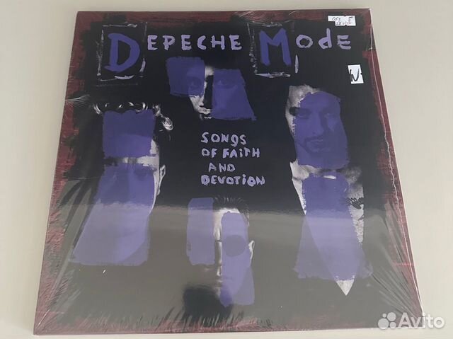 LP Depeche Mode – Songs Of Faith And Devotion объявление продам