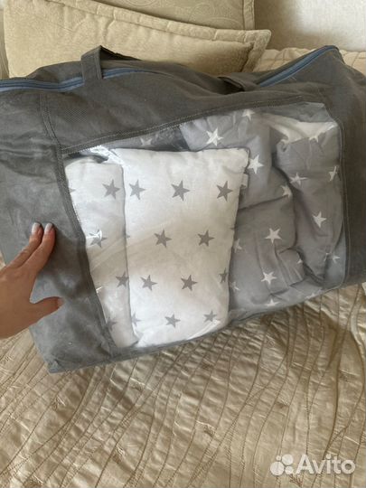 Бортики в кроватку новые