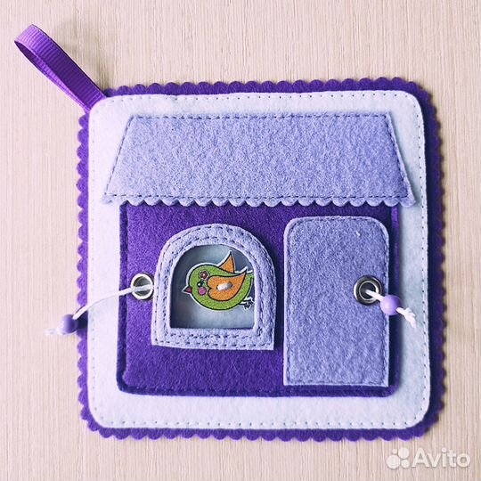 Развивающие карточки для малышей из фетра