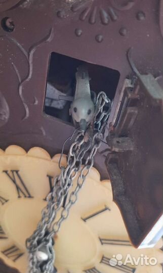 Настенные часы с кукушкой СССР. Винтаж