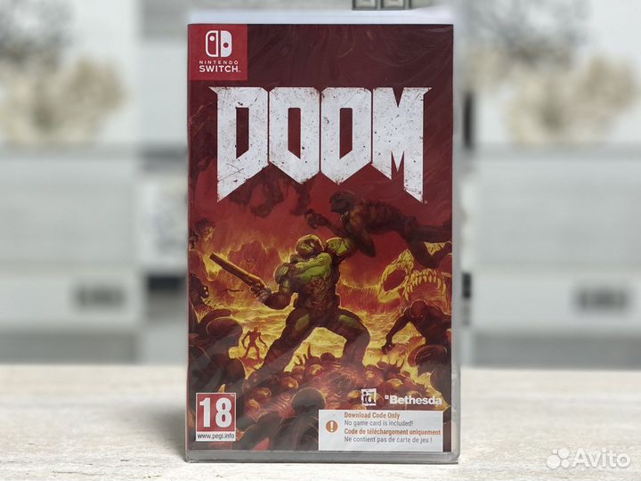 Код Doom 2016 (Русская версия) для Nintendo Switch