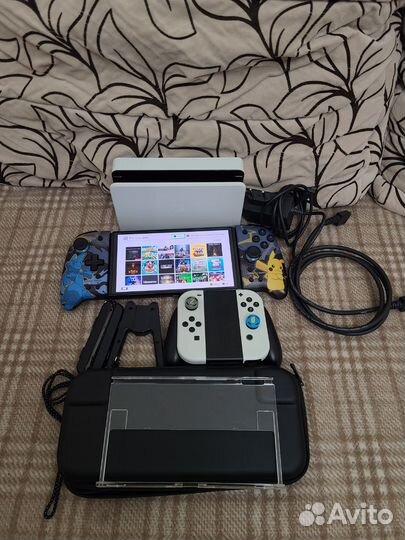 Nintendo switch Oled 512 Gb (чип,прошита)