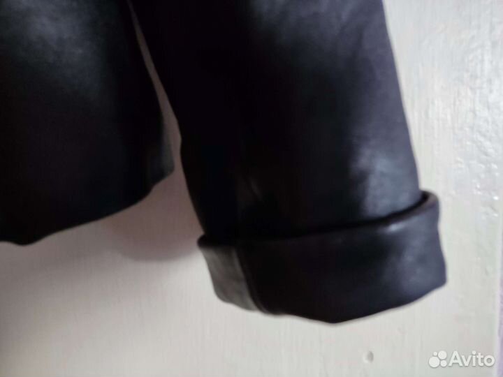 Кожаный пиджак