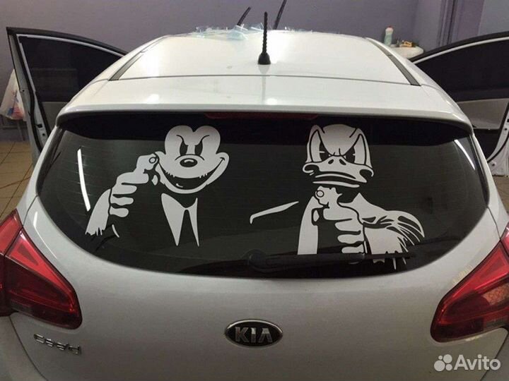 Наклейки на авто