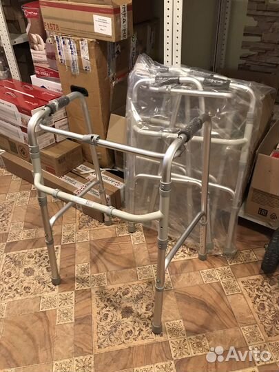 Ходунки складные, шагющие (прокат)