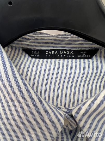 Платье рубашка zara