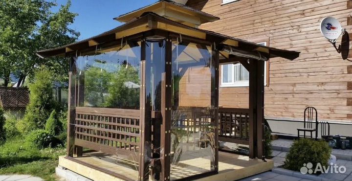 Шторы для беседки