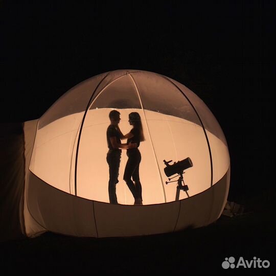 Палатка пузырь надувная купол шатер шар