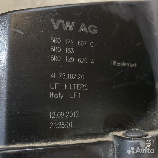 Корпус воздушного фильтра audi a1 8x