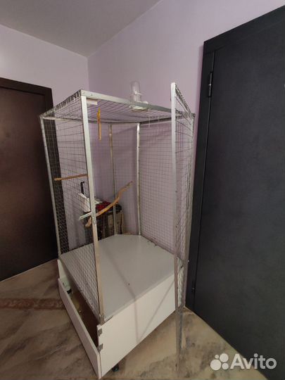 Клетка-вольер для птиц, большая