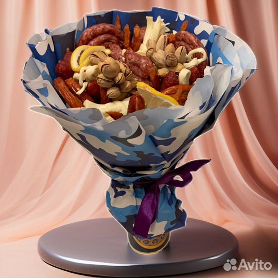 Съедобные букеты для мужчин