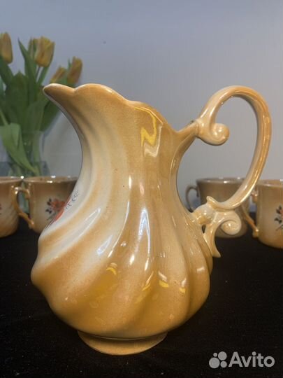 Набор кувшин и чашки новый