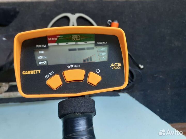 Металлоискатель Garrett ace 200i полный комплект