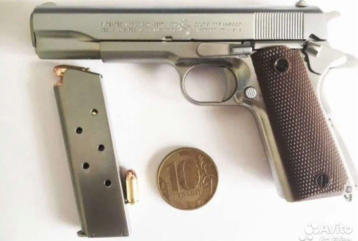 Colt 1911 уменьшенная модель игрушка, масштаб 1/2