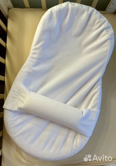 Матрас-кокон позиционер для сна Bebo Organic Lux