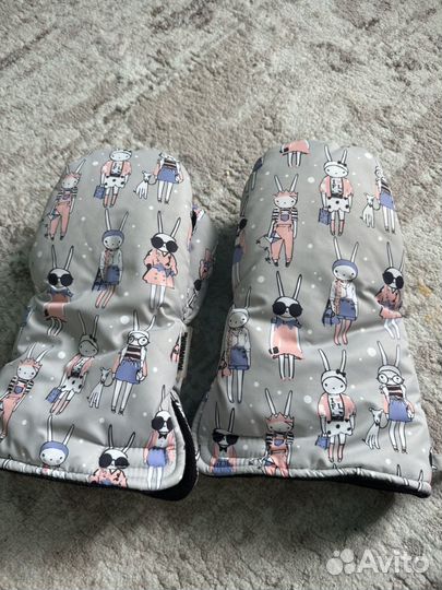 Муфта варежки на коляску