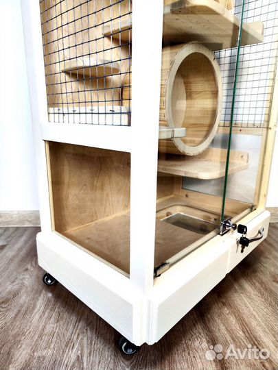 Витрина клетка вольер для шиншиллы