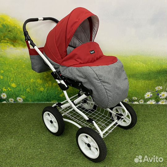 Коляска почти новая 2 в 1 Rant