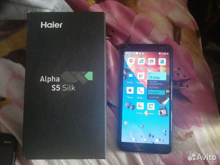 Haier Alpha S5 Silk, 2/16 ГБ