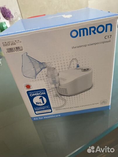 Ингалятор компрессорный omron c 17