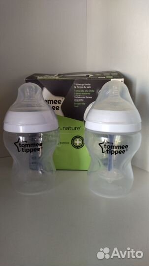 Бутылочки avent, tommee tippee