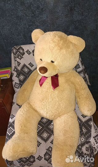 Плюшевый медведь большой игрушка