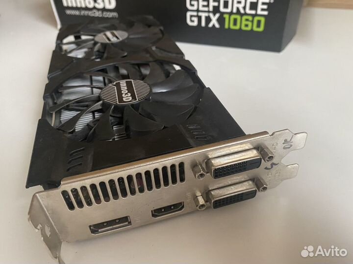 Видеокарта geforce gtx 1060 6gb