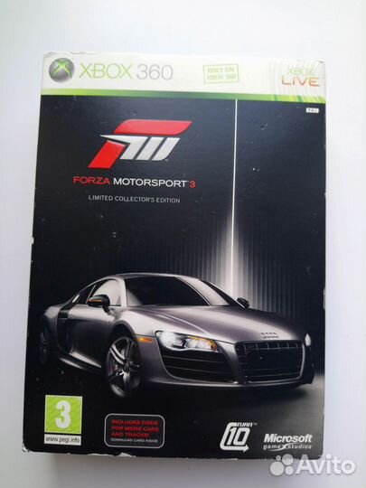 Forza motorsport 3 limited edition xbox 360