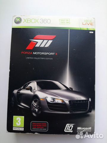 Forza motorsport 3 limited edition xbox 360