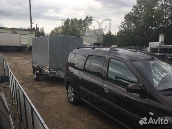 Автоприцеп 03.022 с тентом 150 см. для перевозок