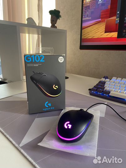 Игровая мышь logitech g102