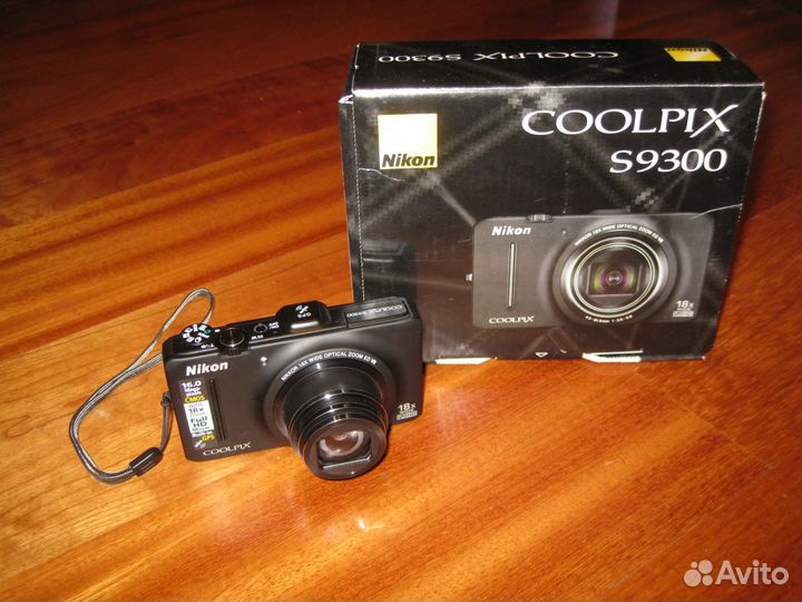 Nikon Coolpix S9300 черный