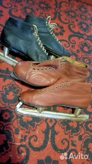 Коньки хоккейные СССР