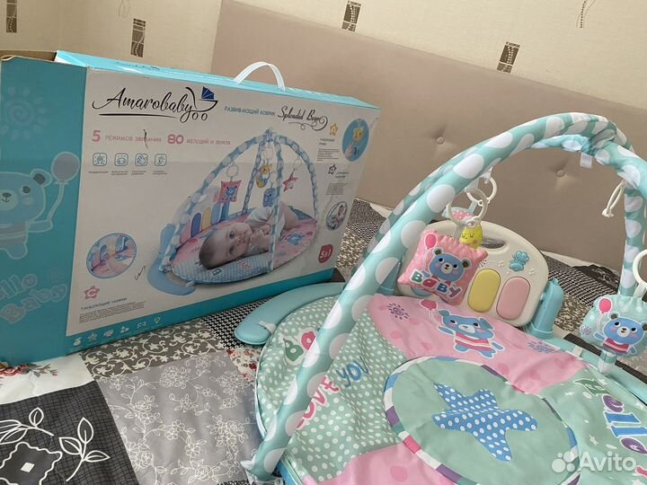Развивающий коврик Amarobaby