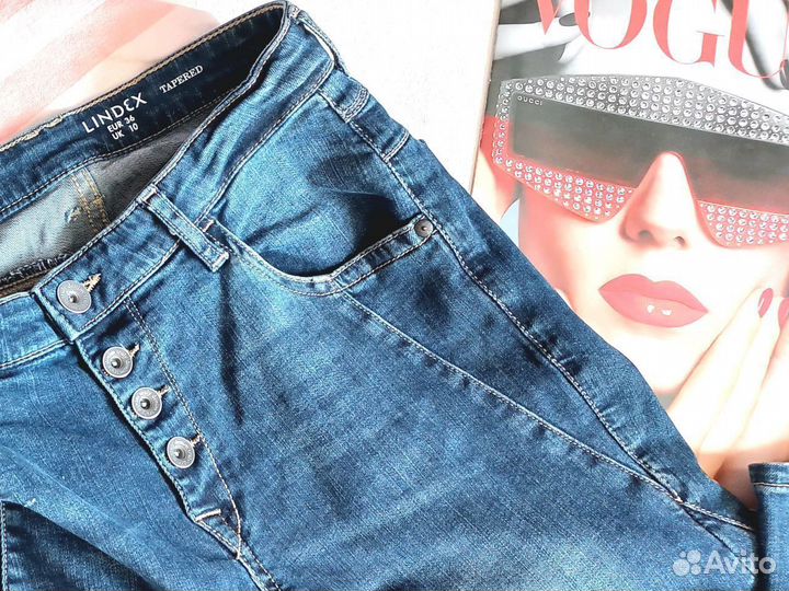Джинсы бойфренды женские 42 44 Швеция