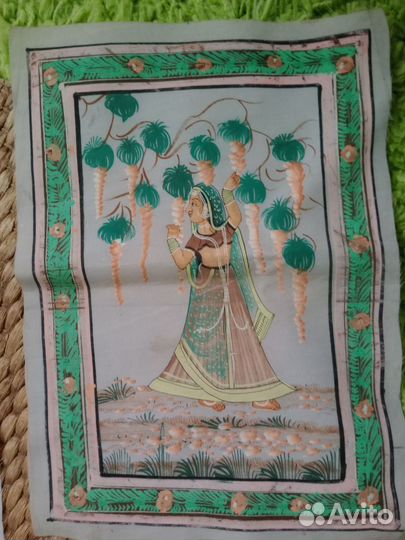 Картина на ткани, Индия