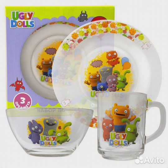 Детская посуда Ugly Dolls, Куклы