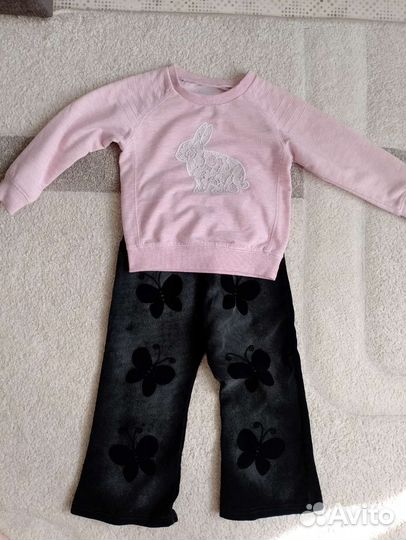 Вещи пакетом на девочку 86-98