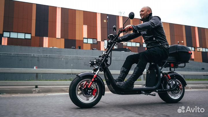 Электроскутер White Siberia