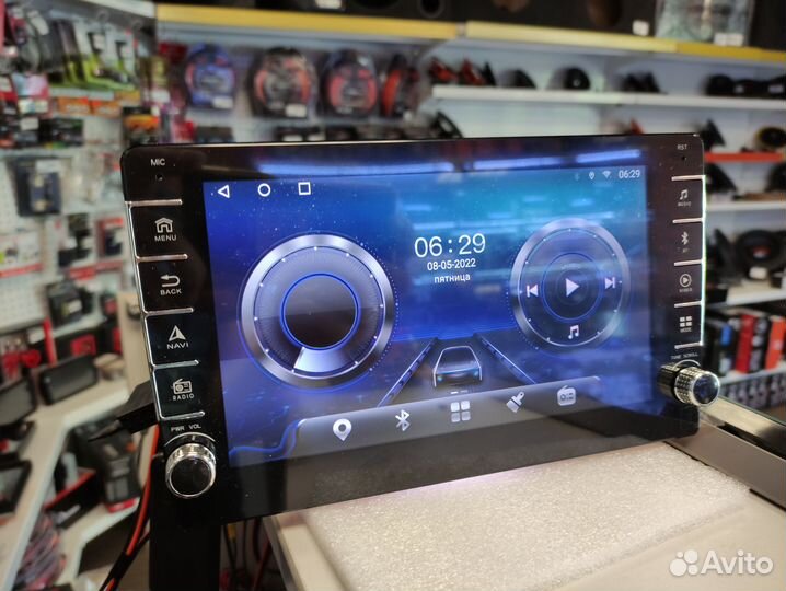 Android магнитола 4+32 8*1,8 IPS carplay 4G 9 дюйм