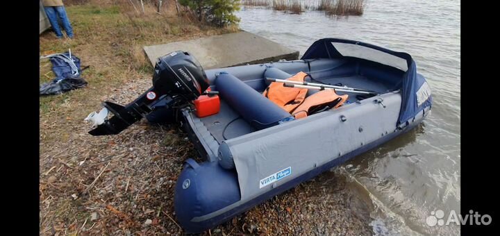 Надувная лодка пвх катамаран virta allegro 3,90