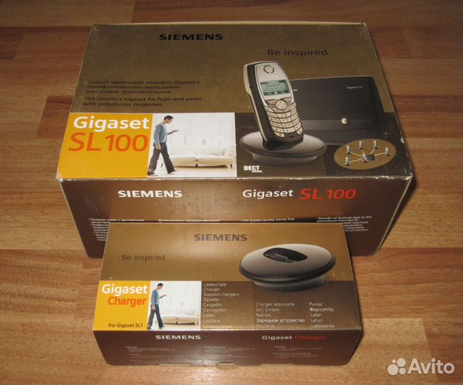 Радиотелефон Siemens Gigaset SL100 (Dect)