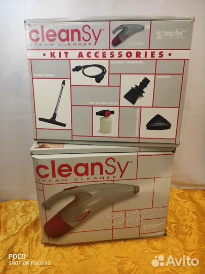 Zepter cleansy пароочиститель