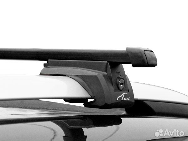 Багажник на крышу Элегант, высокий рейлинг LUX