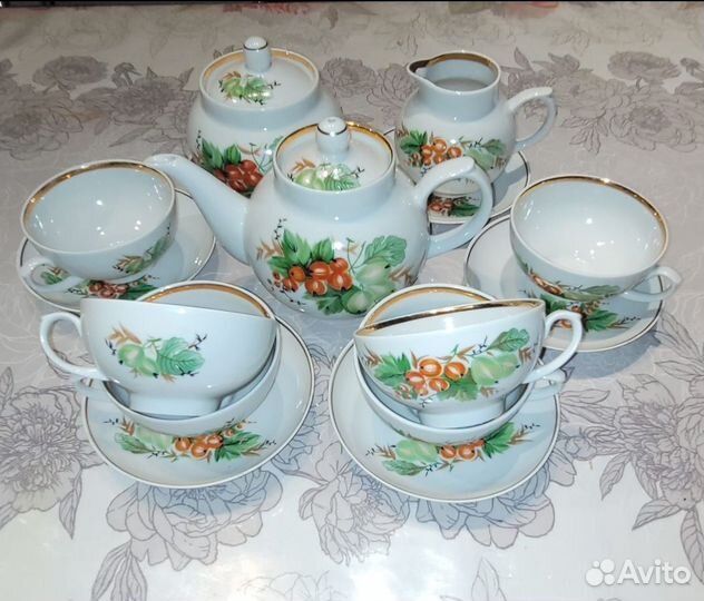 Чайный сервиз СССР дулево