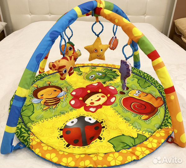 Цветочек развивающий коврик (без торга)