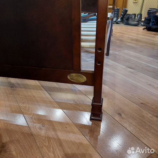 Кровать дошкольная деревянная